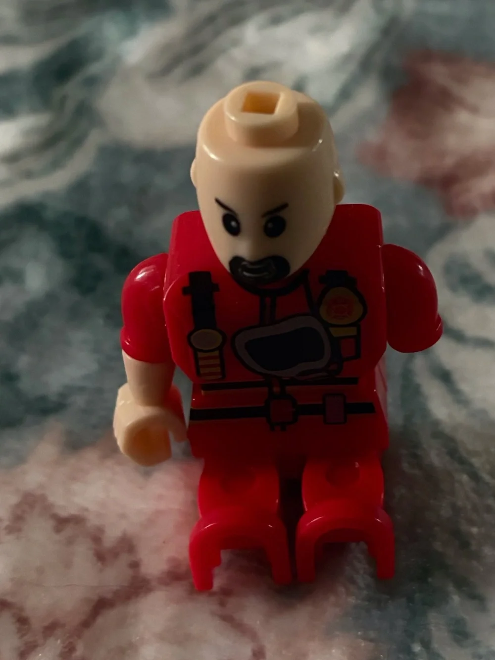 Red Firefighter Minifigure Lego